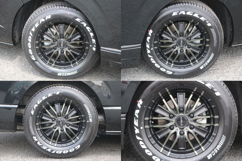 ＭＦ０１/１６インチアルミ＆グッドイヤー製ナスカータイヤ！