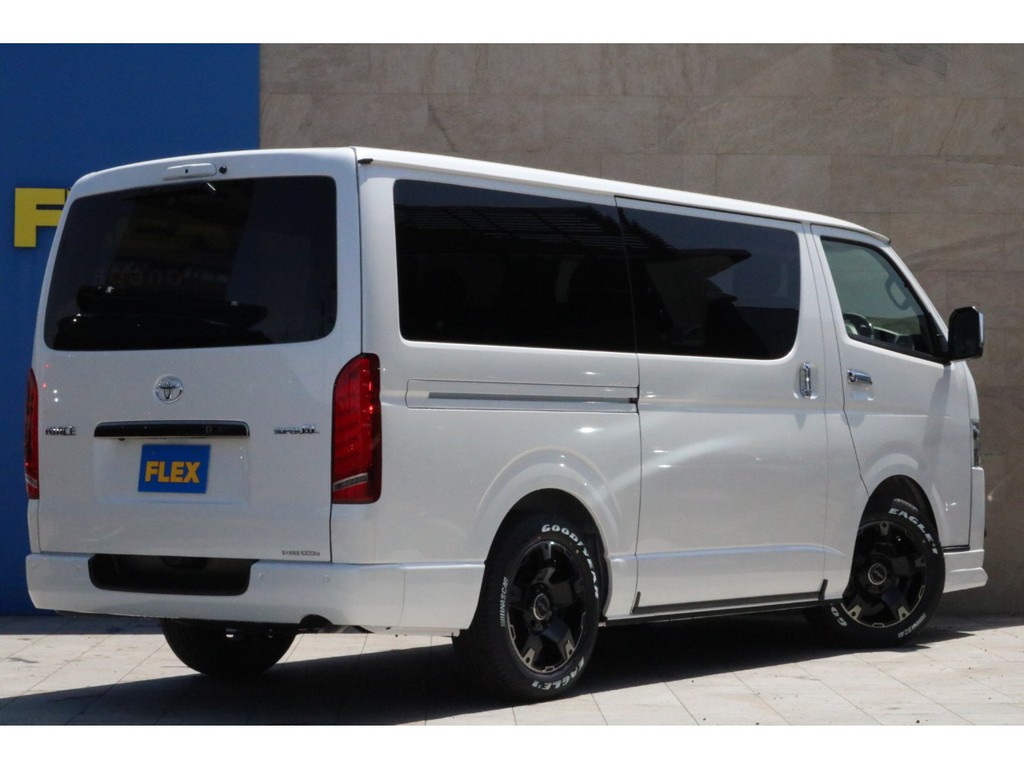 新車未登録！即納可能なハイエースＶ新入庫です！ダークプライムⅡ４ＷＤ車！