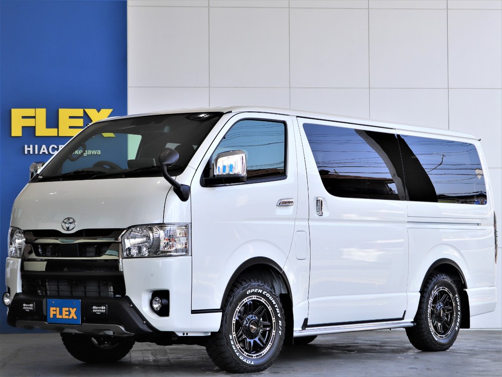 新型ハイエースバン　スーパーGLダークプライムⅡ　ディーゼル4WD