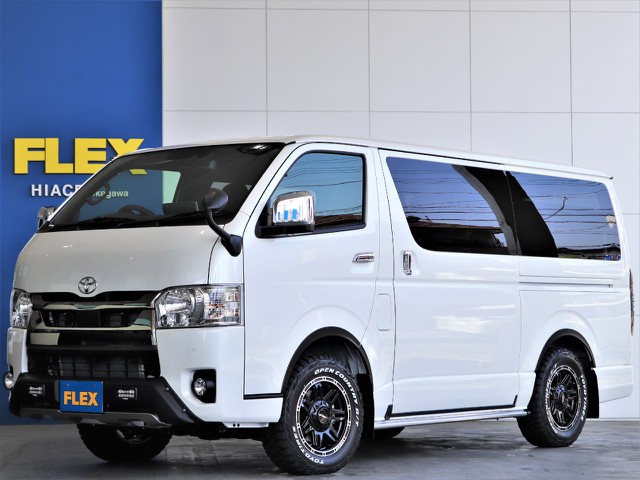 新型ハイエースバン　スーパーGLダークプライムⅡ　ディーゼル4WD