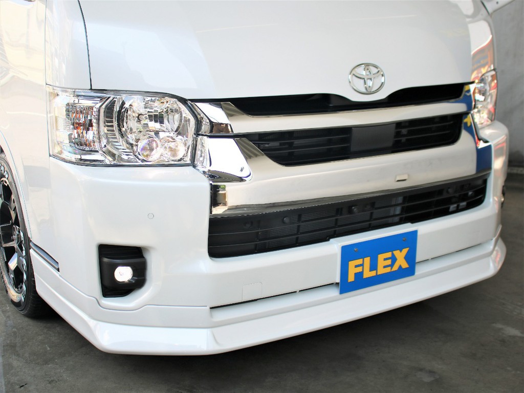 ＦＬＥＸオリジナルフロントリップスポイラーを装備しております！