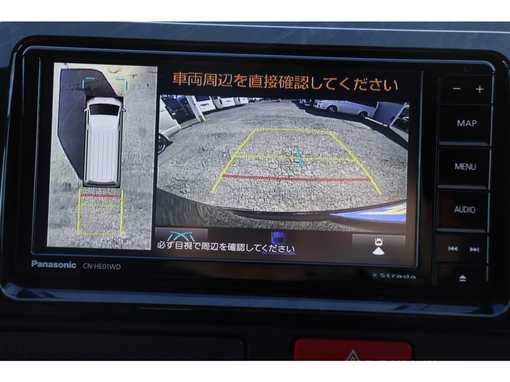 バックカメラナビ連動施工済みとなっております！