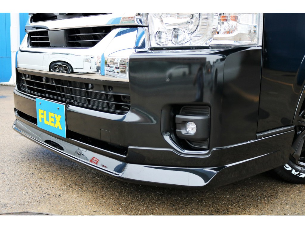 FLEXオリジナルフロントスポイラー装着済み♪