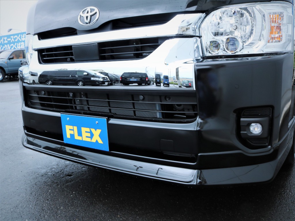ＦＬＥＸオリジナルデルフィーノラインフロントスポイラー！