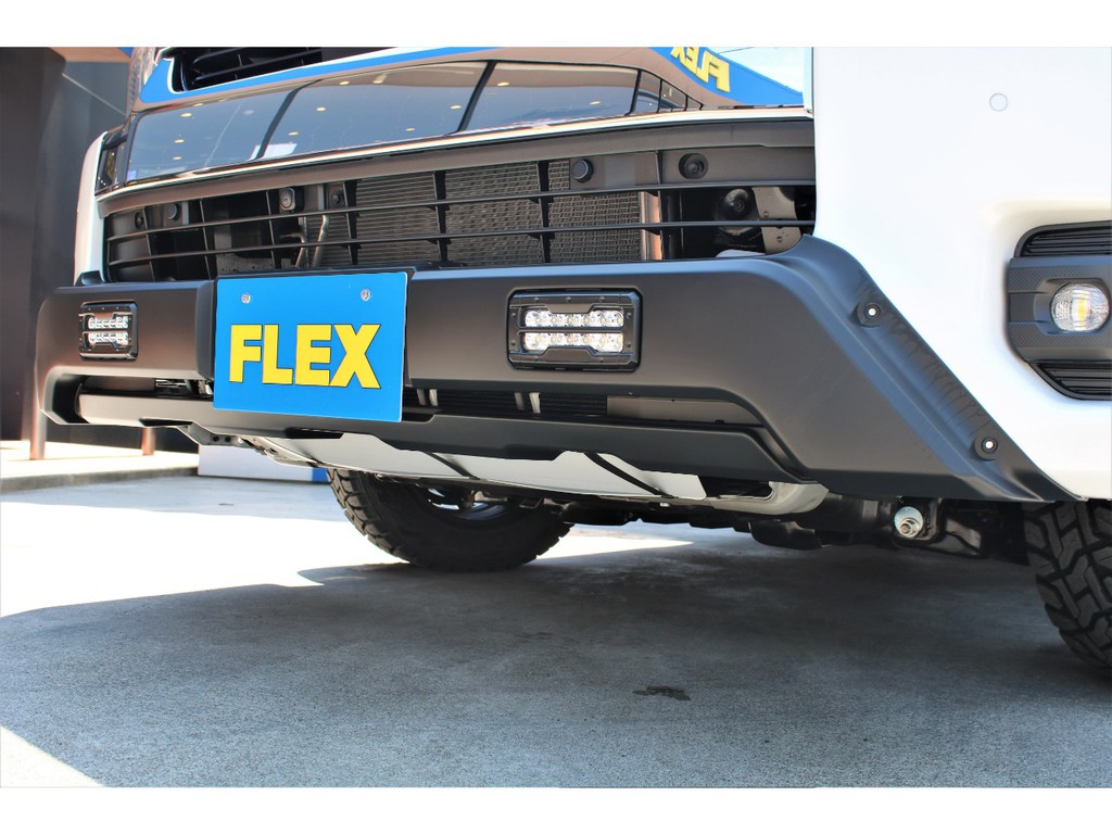 デイライト付きバンパーガード！！