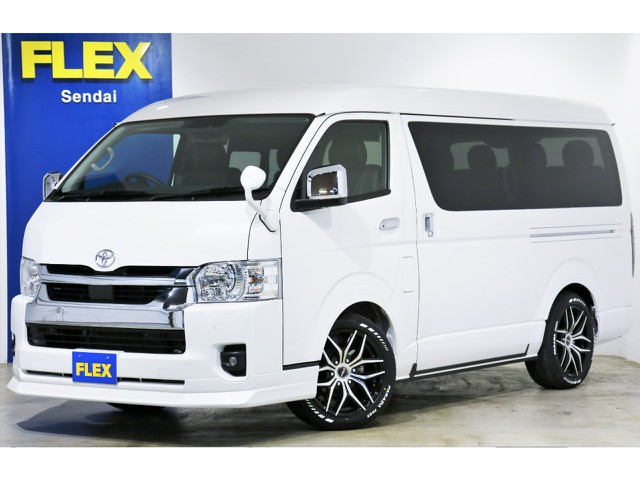 ★新車7型ワゴンGL　オリジナル内装架装Ver1 【１０人/後ろ向き1名/3No/フルフラット/リアモニター付き】★