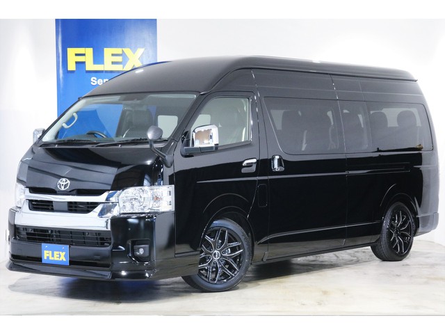 ★新車7型ハイエースワゴン　2.7　ガソリン　４WD　【グランドキャビン　ファインテックツアラー　アルパインPKG】