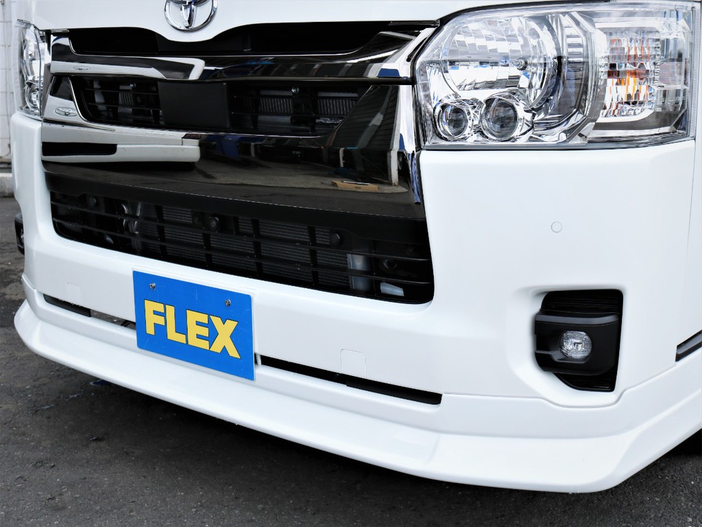 ＦＬＥＸオリジナルデルフィーノラインフロントスポイラー！
