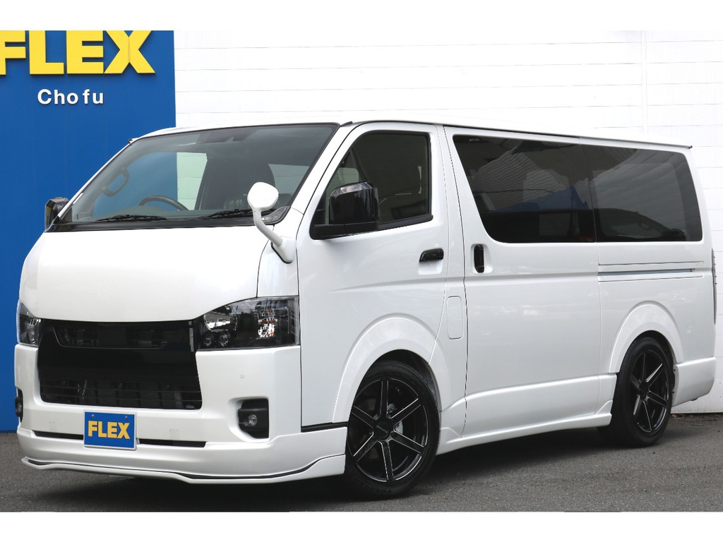 ハイエース調布店０４２４－４０－１１９１までお問い合わせください！新車ハイエースVダークプライムⅡ２０００ｃｃガソリン車！ＣＯＢＲＡエアロ！