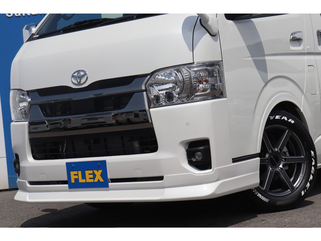 ＦＬＥＸオリジナルのフロントスポイラー装着済み！
