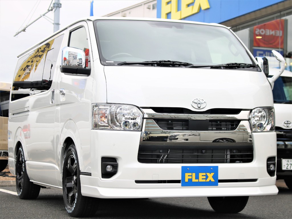 FLEXオリジナルフロントスポイラーが装備が装備されております！
