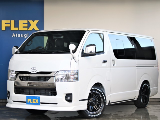 新車未登録　新型ハイエースバン　S-GL ダークプライⅡ　2.8L　ディーゼル４WD　ＦＬＥＸオリジナルフィッシングバン！