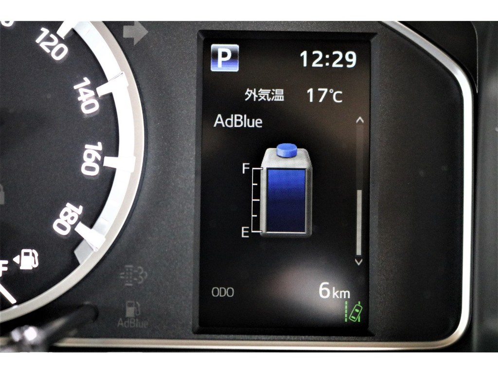 【新型７型からの仕様変更】アドブルー残量表示
