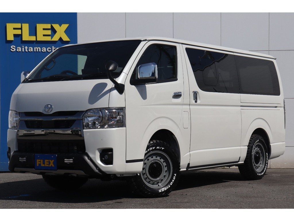 新型ハイエースＶダークプライムⅡ2800クリーンディーゼル４ＷＤ　オフロードパッケージ/ＢＩＧ－Ｘ１１インチ付