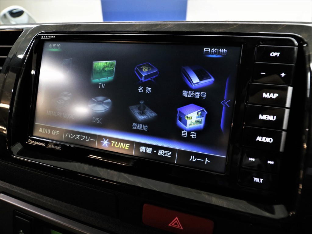 Panasonic ストラーダＳＤナビ（フルセグＴＶ/Bluetoothmusic）
