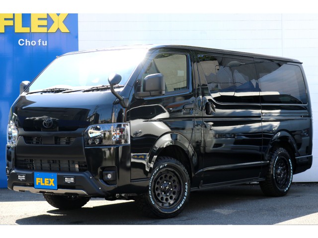 ハイエース調布店０４２４－４０－１１９１までお問い合わせください！新車ハイエースVダークプライムⅡ２８００ｃｃディーゼルターボ４ＷＤ寒冷地仕様車！