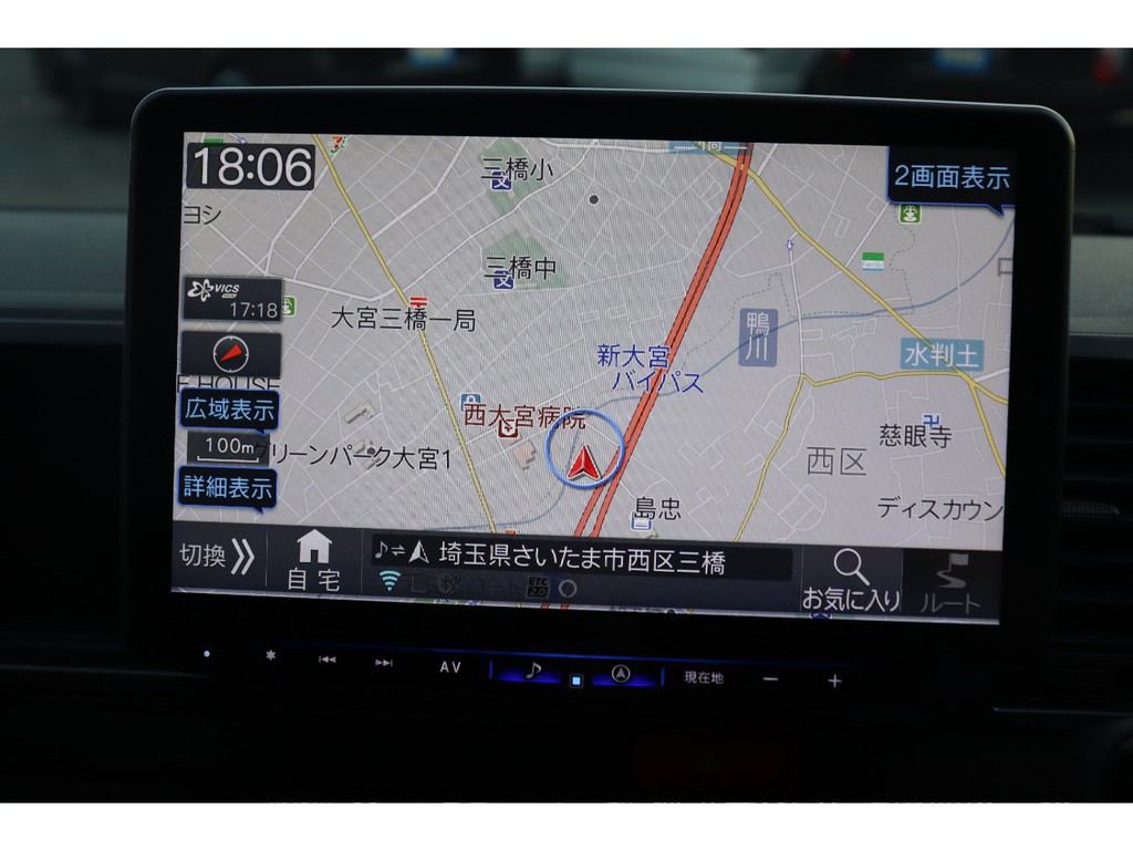 大画面で見やすいＢＩＧ－Ｘ11インチフローティングナビを搭載！