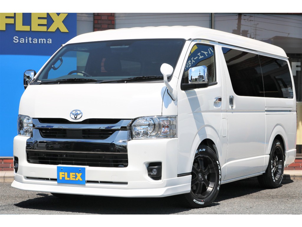 新車ダークプライムⅡワイドＶディーゼル２ＷＤ！フローリングパッケージ完成致しました☆