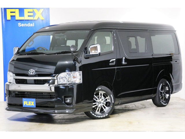 ★新車7型　ハイエースバン2.7　スーパーGL　ダークプライムⅡワイドミドルルーフ　４WD★