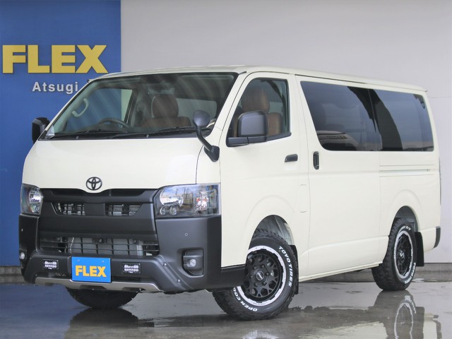 新車未登録　ハイエースバン　2.0L　S-GL　お洒落な特設カラーライトイエロー　オフロードカスタム
