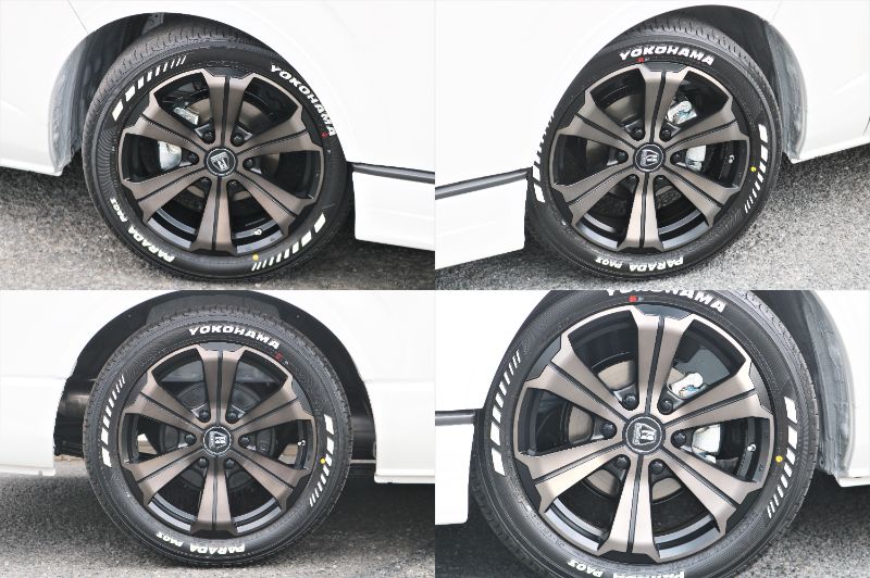 ＦＬＥＸアーバングランデ１８インチアルミ＆ヨコハマ製パラダタイヤをインストール♪