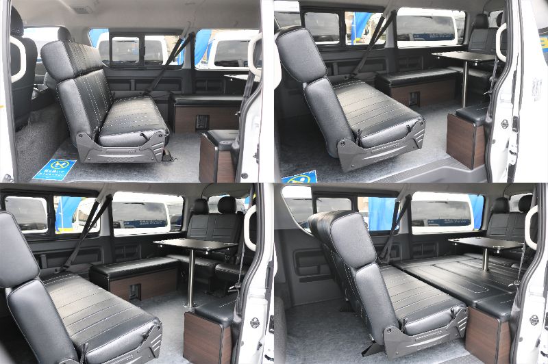 便利なシートは対座モードへの変更もＯＫ！