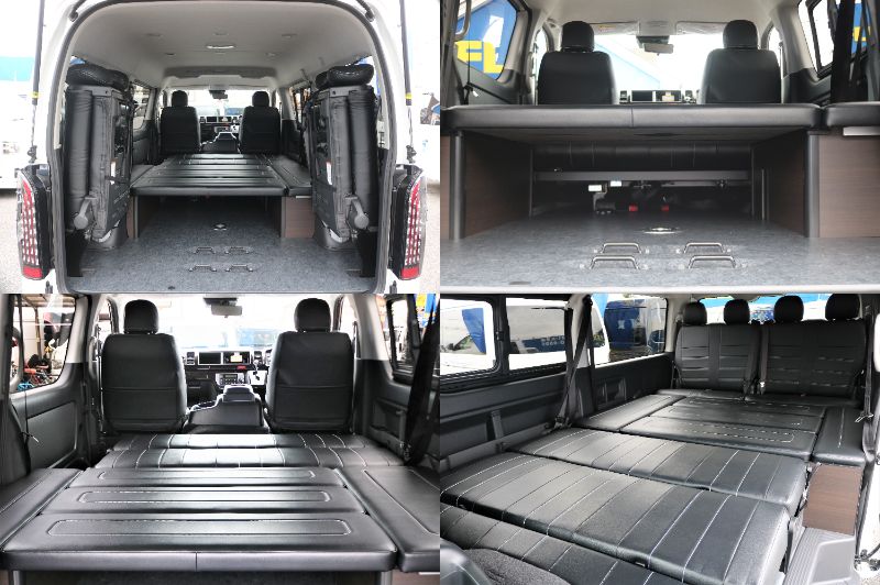 多種多様な用途にも対応できるシートアレンジ☆