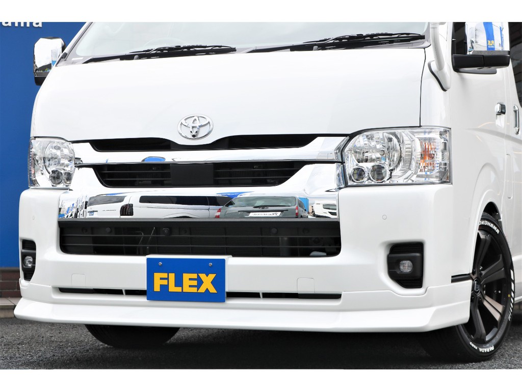 ＦＬＥＸフロントスポイラー装備済み！