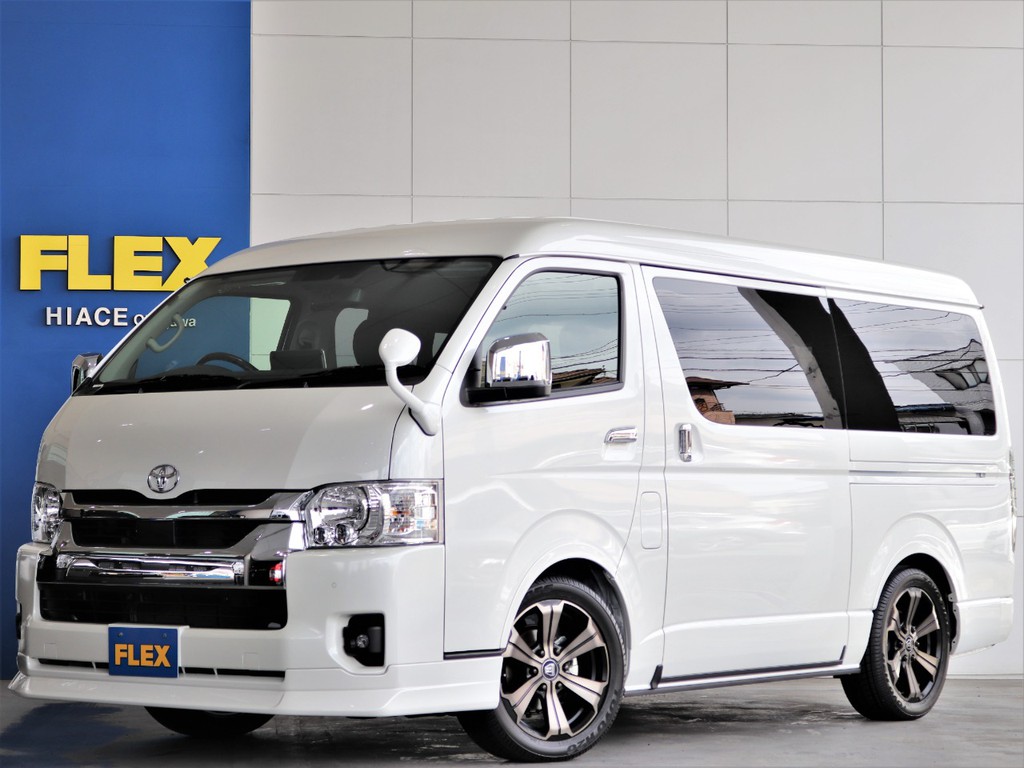 新車　ハイエース　【アレンジAS】内装架装車両　ワゴンGL４WD　フルフラット等のシートアレンジが魅力♪