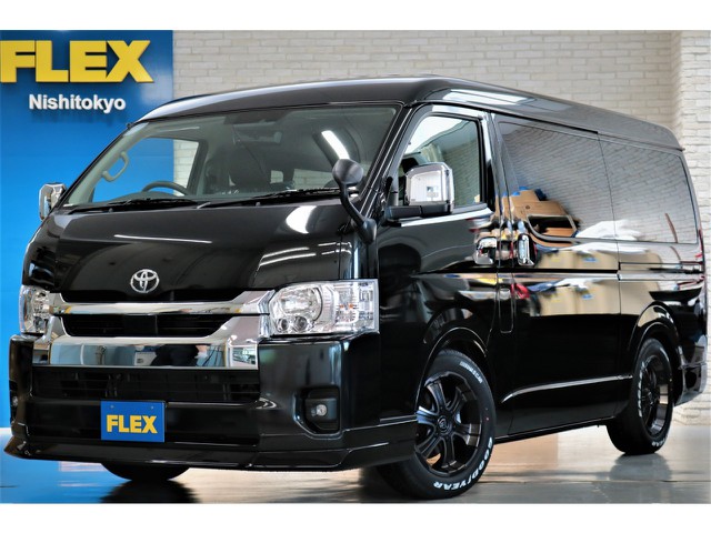 新車ハイエースワゴンＧＬオリジナルＶｅｒ５シートアレンジ施工済みツインナビパッケージ完成！！フレックスオリジナルパーツカスタマイズした１台になります！！