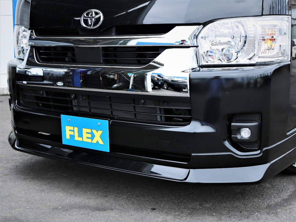 ＦＬＥＸオリジナルデルフィーノラインフロントスポイラー！