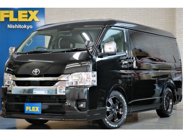 新車ハイエースワゴンＧＬ４ＷＤフレックスオリジナルＶｅｒ５シートアレンジ施工済みツインナビパッケージ入庫致しました！！オリジナルパーツ多数装備！！即納車もご対応可能になります！！