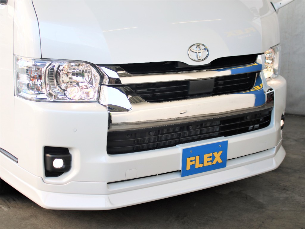 FLEXオリジナルフロントリップスポイラー装備済みとなっております！