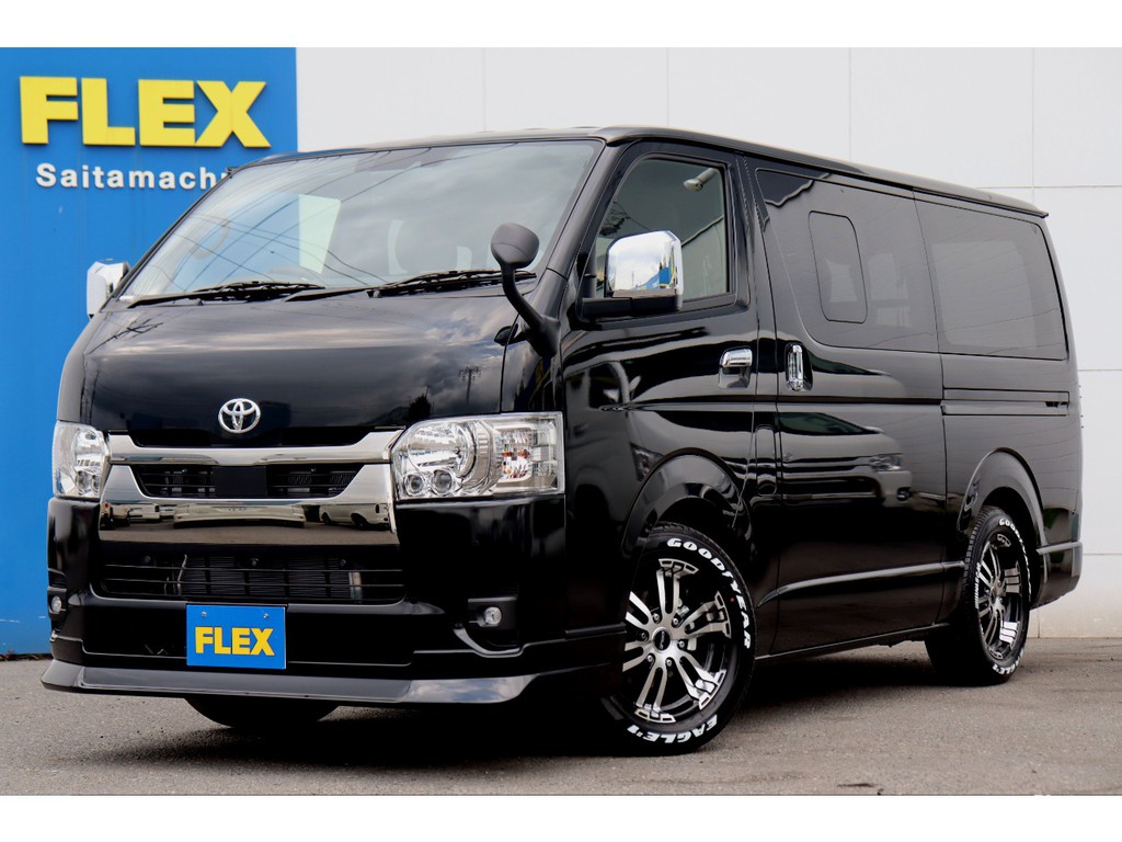 新型ハイエースＶダークプライムⅡ2800クリーンディーゼル　ＦＬＥＸカスタム