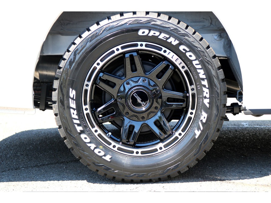 ＦＬＥＸ　Ｄｅｌｆ０４　１６インチアルミ！TOYOオープンカントリータイヤ