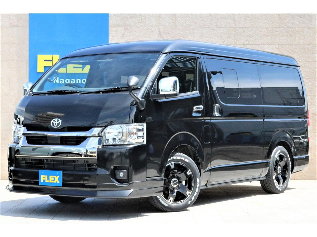 トヨタ ハイエースバン 2 7 スーパーgl ダークプライムii ワイド ミドルルーフ ロングボディ 4wd 価格 419 8万円 長野県 物件番号 中古車の情報 価格 Mota