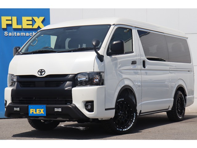 新車ハイエースワゴンＧＬ　４ＷＤ　Ｖｅｒ１内装架装　オフロードパッケージ/ブラックエディション仕様