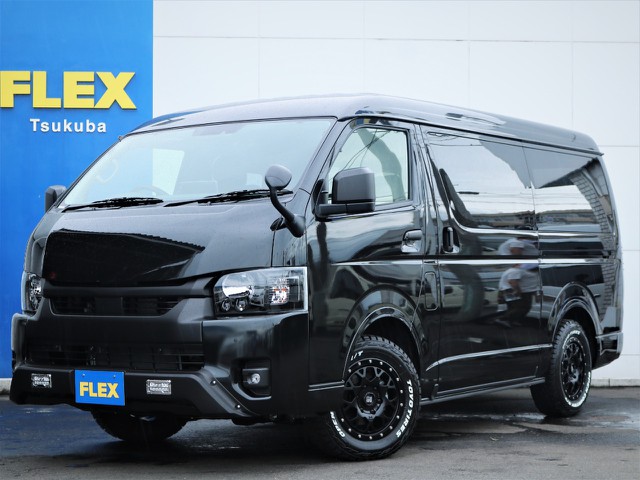 新車ハイエースW「GL」１０人乗り４WDガソリン車ブラックエディション！人気の内装アレンジVＥＲ１が完成！