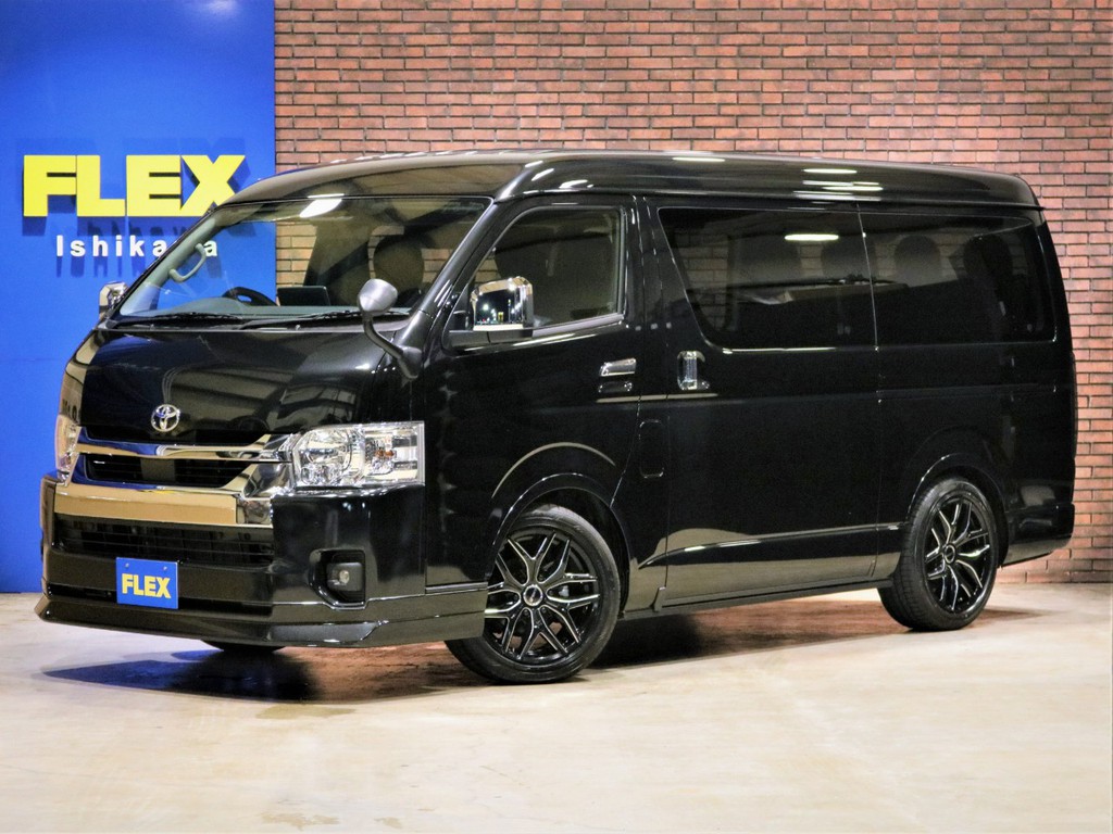【新車未登録　ワゴンGL　内装架装　4WD】お気軽にフレックスランクルハイエース石川店076-274-6002までお問い合わせください！