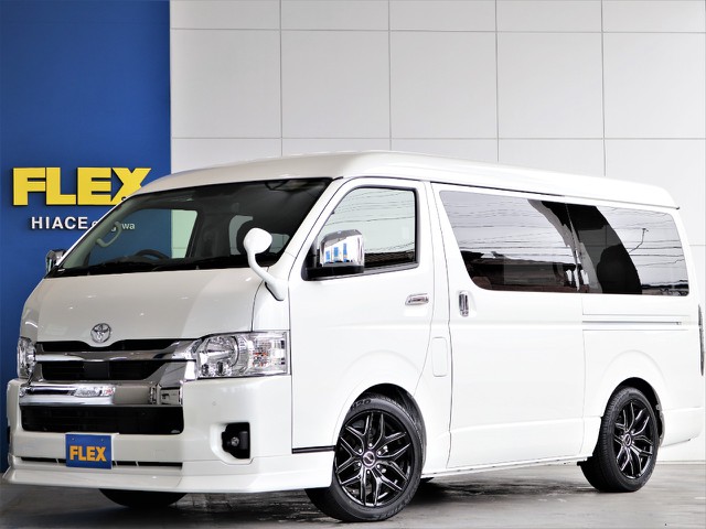 【新車】ハイエース　ワゴン　FLEXオリジナル内装架装施工済み　入庫致しました☆☆