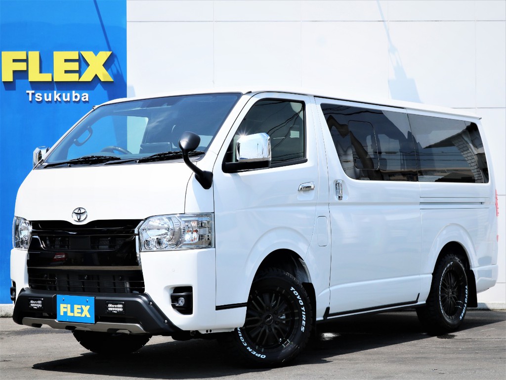 新車ハイエースVスーパーGL５人乗り４WDディーゼル特別仕様車ダークプライム２！オフロード仕様の一台が完成！