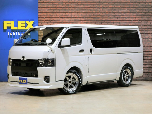 【新車未登録　ハイエースバン　ディーゼル4WD】お気軽にフレックスランクルハイエース石川店076-274-6002までお問い合わせください！