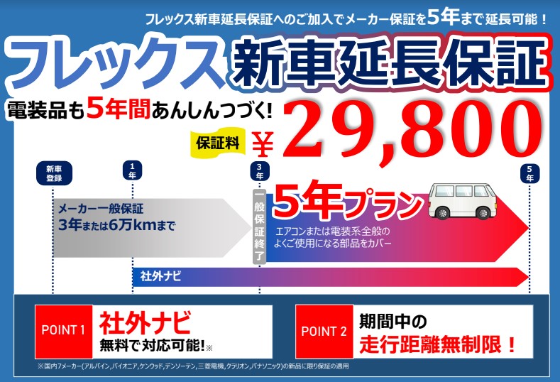 弊社では様々な保証プランをご用意しております！詳細はスタッフまでご質問下さいませ☆