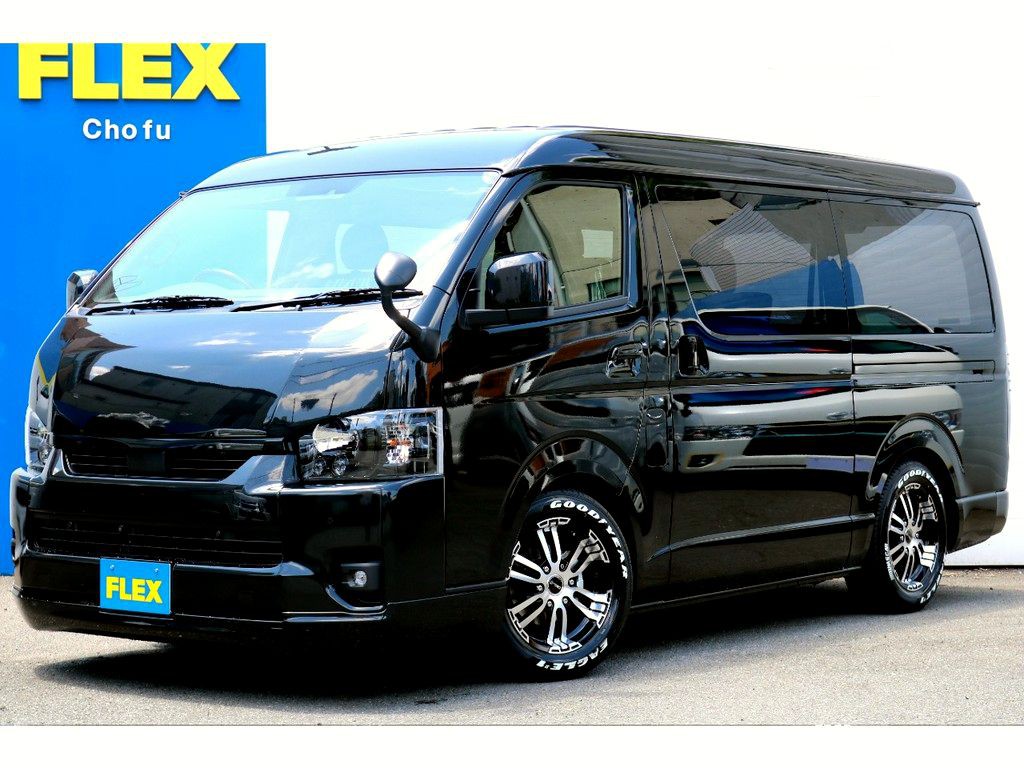 ハイエース調布店０４２４－４０－１１９１までお問い合わせください！新車ハイエースVワイドダークプライムⅡ２８００ｃｃディーゼルターボ２ＷＤ