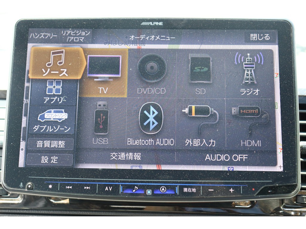 Bluetooth/ＤＶＤ/音楽録音も可能♪　走行中視聴も可能です♪