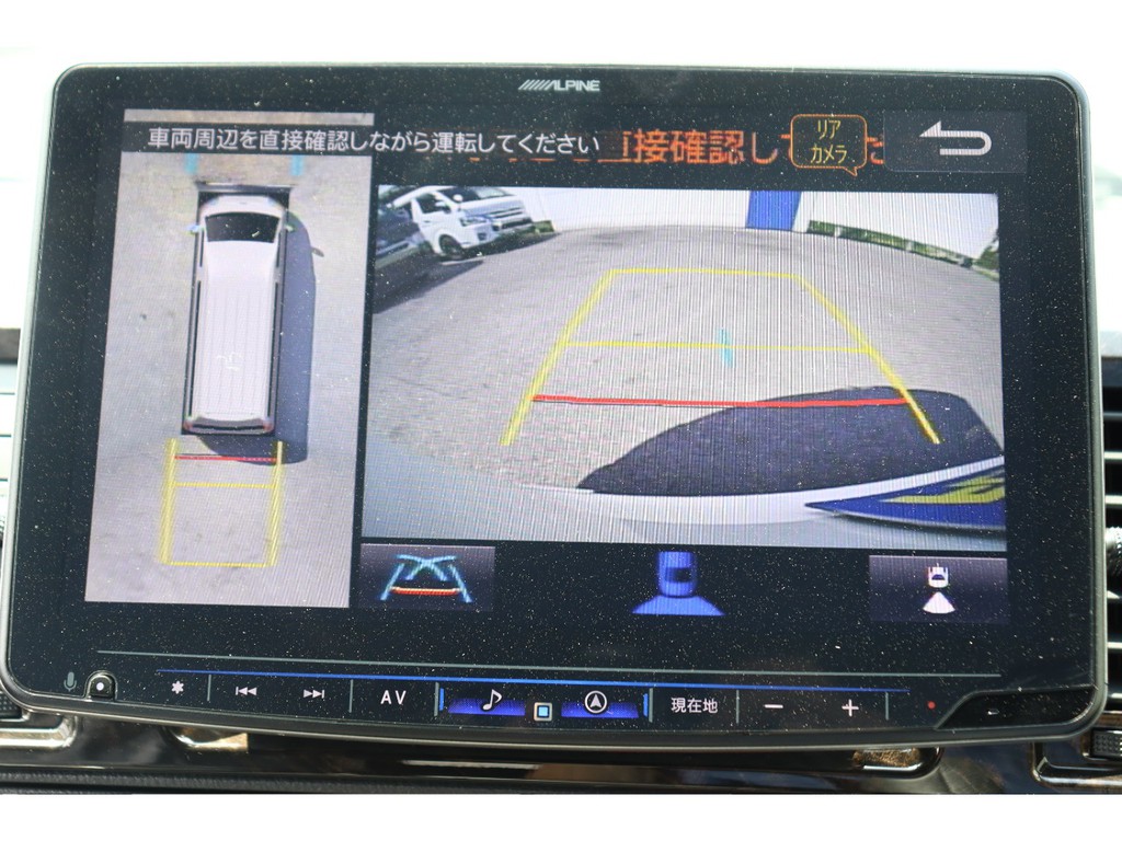 パノラミックビューモニター装着済みで安全運転をサポート！