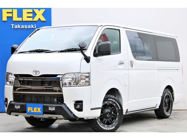 新車 ハイエースバン スーパーＧＬ ダークプライムⅡ ディーゼル ４ＷＤ 内装架装Ｖｅｒ．４ エレコ