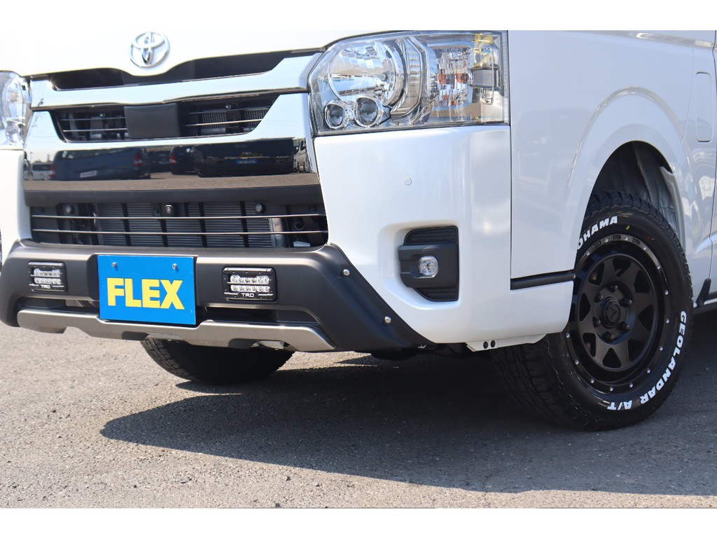 ＴＲＤ製フロントガードでオフロードスタイルに！