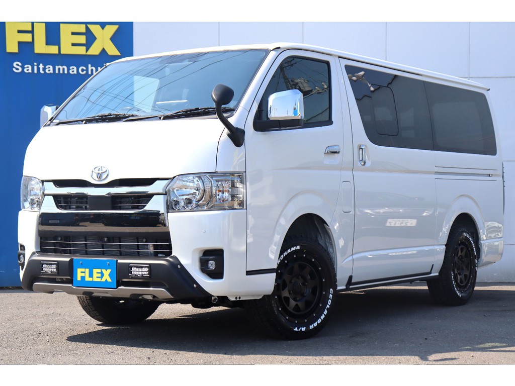 新型ハイエースＶダークプライムⅡクリーンディーゼル４ＷＤ　オフロードパッケージ