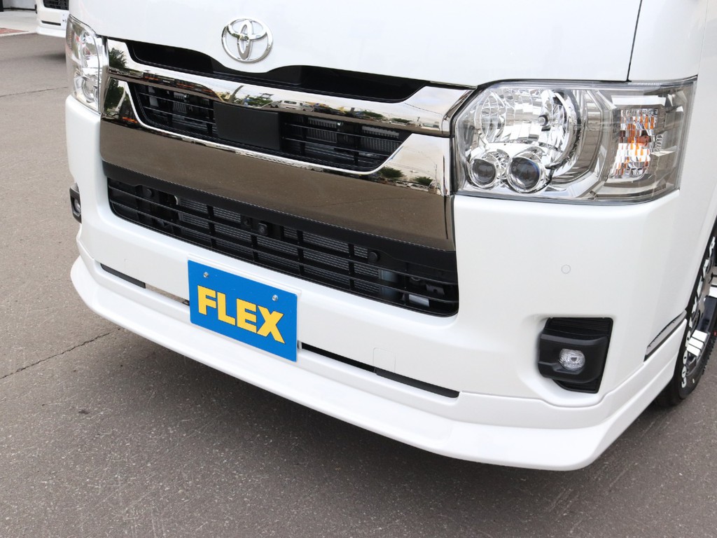 FLEXオリジナルDelfinoLineフロンントリップスポイラー！